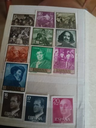 Álbum Muestrario Sellos Azul