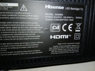 TV Hisense 55 4K Smart TV