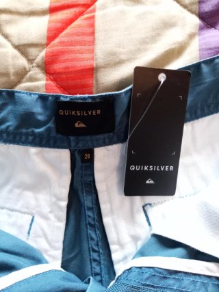 Pantalón corto niño Quiksilver azul