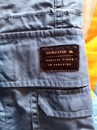 Pantalón corto niño Quiksilver azul