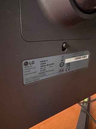 Monitor LG UltraGear 27 QuadHD 165Hz