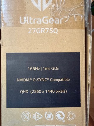 Monitor LG UltraGear 27 QuadHD 165Hz