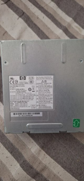 Fuente Alimentación HP 240W SFF 503376-001