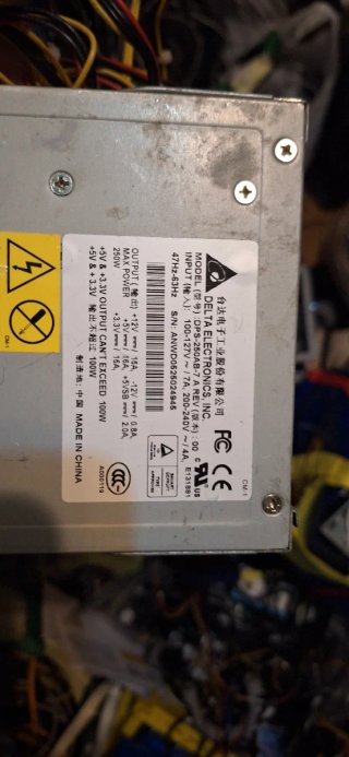 Fuente Alimentación HP 240W SFF 503376-001
