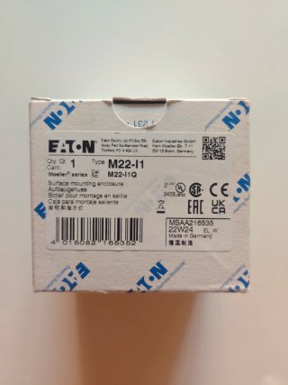 Caja Superficie Eaton Moeller M22-11Q