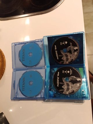 Bluray Pacific Rim (2Discos) y Titanic (2Discos)