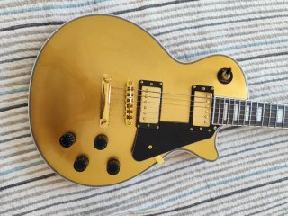 Guitarra Eléctrica Les Paul Gold Top SX EH3 Nueva