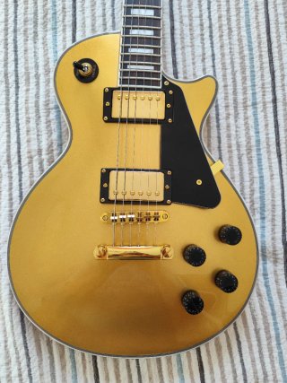 Guitarra Eléctrica Les Paul Gold Top SX EH3 Nueva