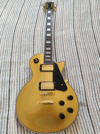 Guitarra Eléctrica Les Paul Gold Top SX EH3 Nueva