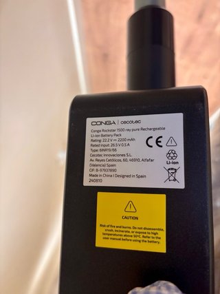 Cecotec Conga Rockstar 215W Aspirador