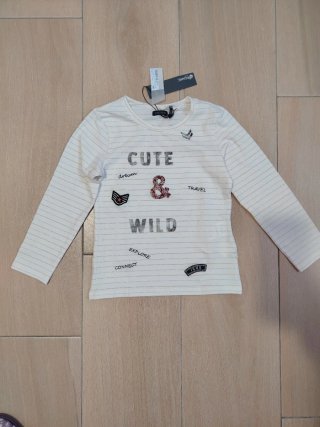 Camiseta IKKS Talla 4 Nueva