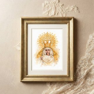 Lámina acuarela Esperanza de Triana