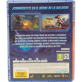 RATCHET & CLANK PLAYSTATION HITS SONY PS4