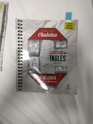 Lote 5 Libros Bachillerato y PAU  "chuletas"