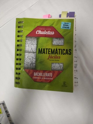 Lote 5 Libros Bachillerato y PAU  "chuletas"