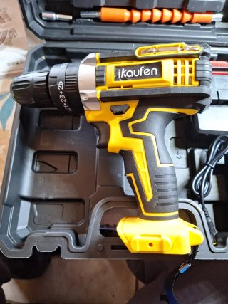 Taladro Inalámbrico Mellwin 2 Baterías 21V