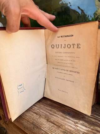La Restauración del Quijote - Feliciano Ortego