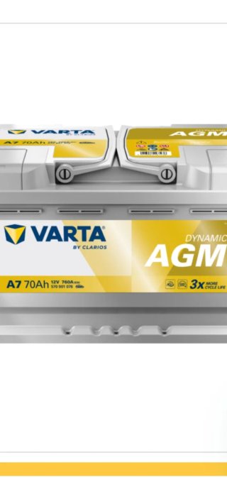 VARTA A7 AGM 70Ah Start Stop Batería