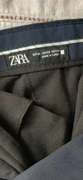 Pantalón Zara chico T.36 Azul