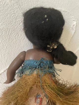 Antigua Muñeca de colección  Celuloide Cabeza