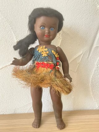 Antigua Muñeca de colección  Celuloide Cabeza