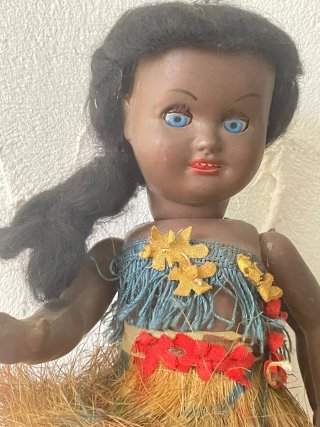 Antigua Muñeca de colección  Celuloide Cabeza