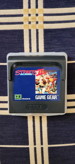 Streets of Rage 2 - Game Gear Cartucho