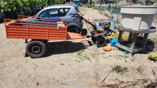 Remolque para motocultor