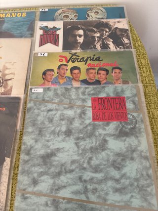 Lote 10 Vinilos Pop-Rock Español