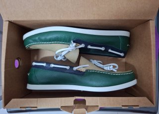 Nauticos Hombre Beige y Verde