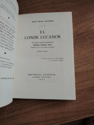 El conde Lucanor