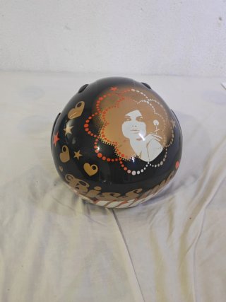 Casco Moto Negro Chupa Chups