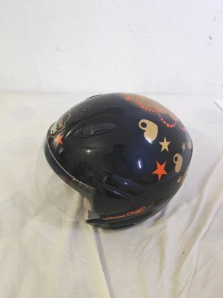 Casco Moto Negro Chupa Chups