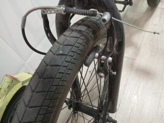 Bicicleta BMX blu