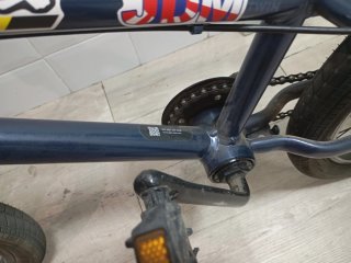 Bicicleta BMX blu