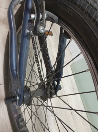 Bicicleta BMX blu