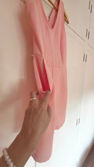 Mono corto rosa coral t.38/40
