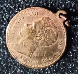Medalla Alfonso XIII Militar Colgante