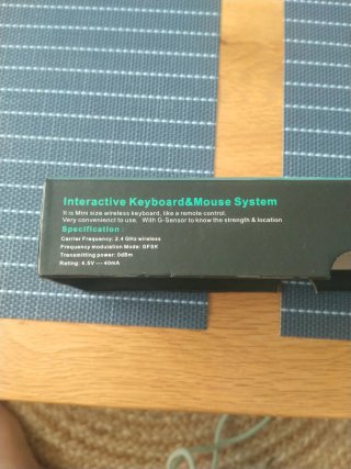 Mini Teclado Inalámbrico UKB-90-RF