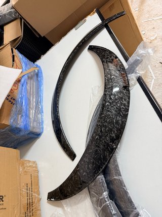 4 Guardabarros Coche Body Kit Flexibles