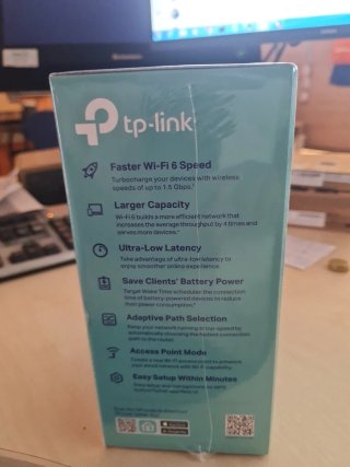 Repetidr wifi Tp-link Wi-Fi 6 Extensor AX1500