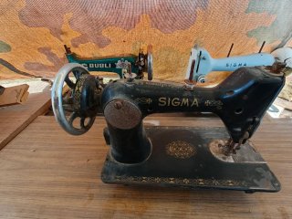Lote de máquinas de coser antiguas