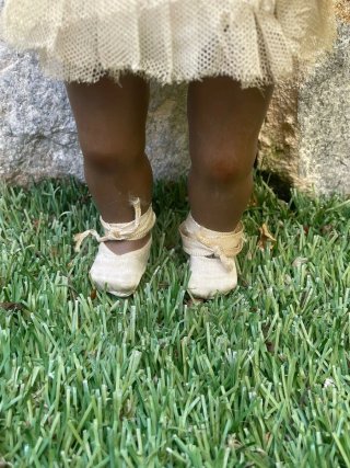 Muñeca antigua bailarina celuloide años 50