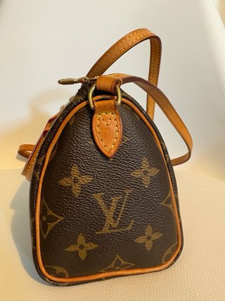 Louis Vuitton Nano Speedy Monogram Borsa