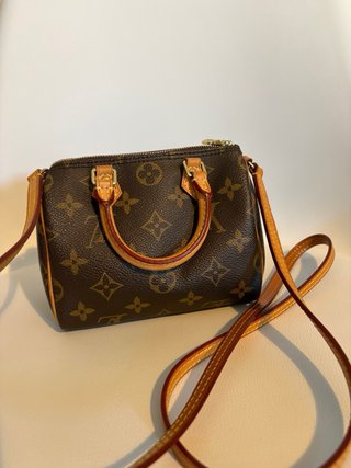 Louis Vuitton Nano Speedy Monogram Borsa