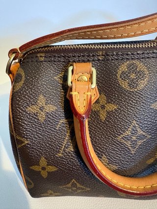 Louis Vuitton Nano Speedy Monogram Borsa