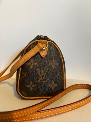 Louis Vuitton Nano Speedy Monogram Borsa