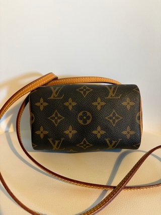 Louis Vuitton Nano Speedy Monogram Borsa