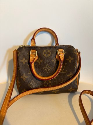 Louis Vuitton Nano Speedy Monogram Borsa