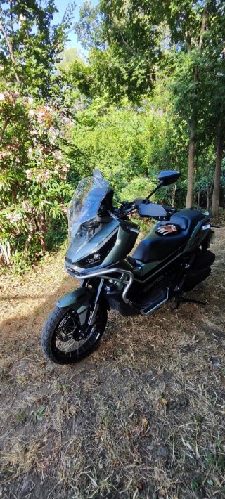 Scooter Zontes 368G Verde/Negro